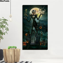 Load image into Gallery viewer, The Nightmare Before Christmas Halloween Canvas Print Poster Wall Art
