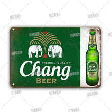 Load image into Gallery viewer, Personalized Beer Poster Metal Tin Signs Vintage Bar Pub Wall Sticker Decorative Plaque Retro Man Cave Home Decor Tin Plates
